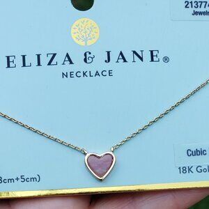 Eliza & Jane Necklace 18K Gold plated - NWT